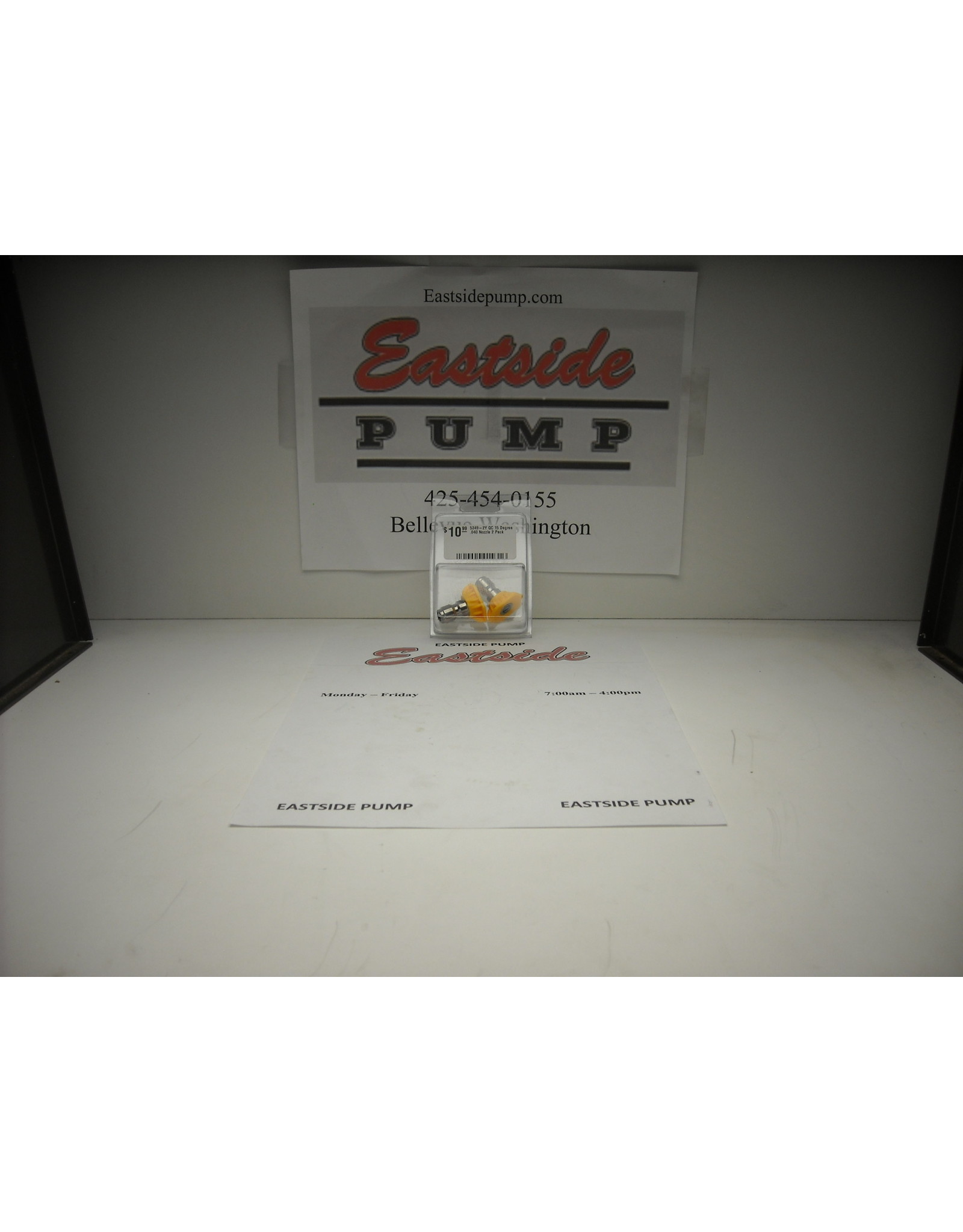 Barens 5349-2Y QC 15 Degree .040 Nozzle 2 Pack