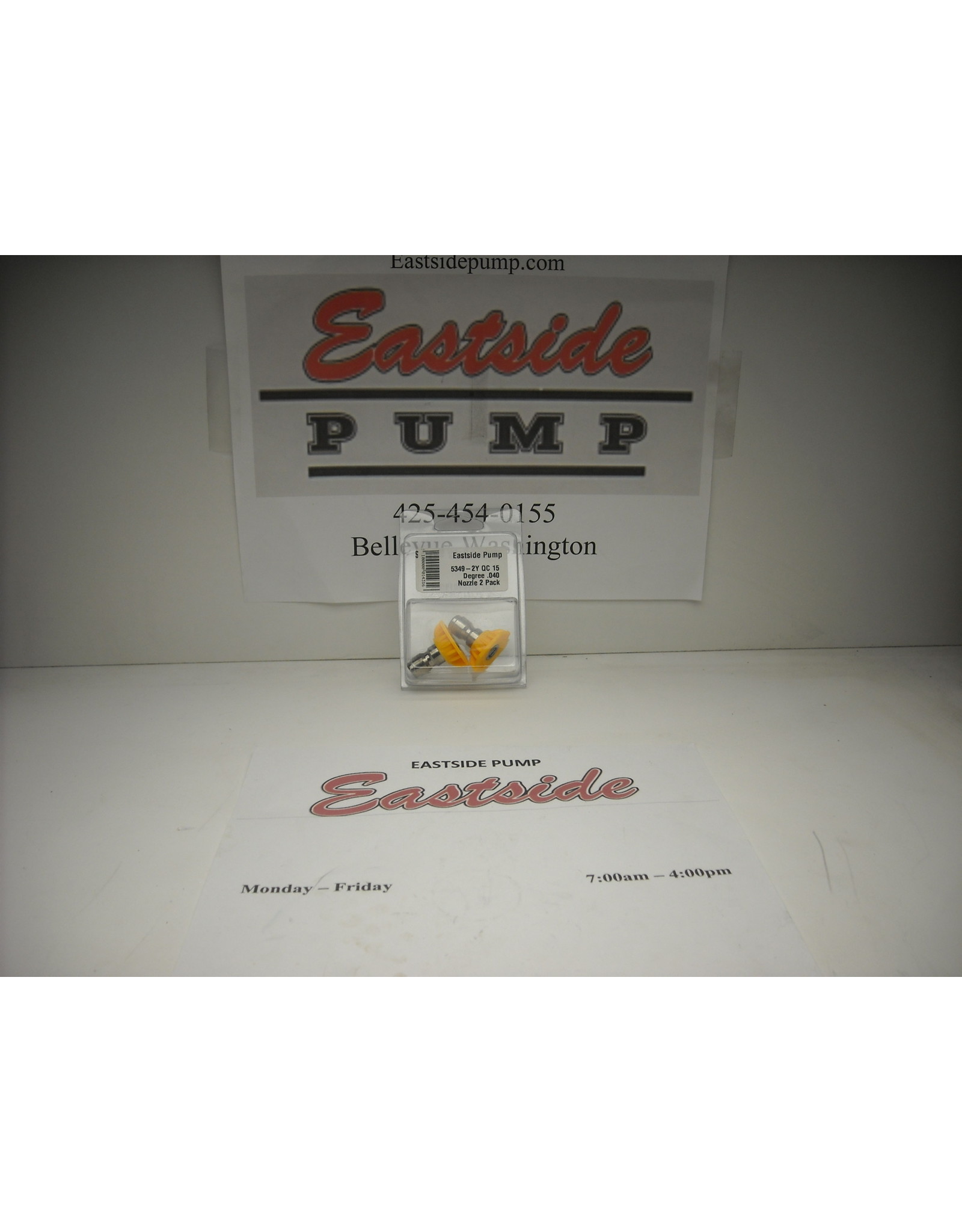 Barens 5349-2Y QC 15 Degree .040 Nozzle 2 Pack