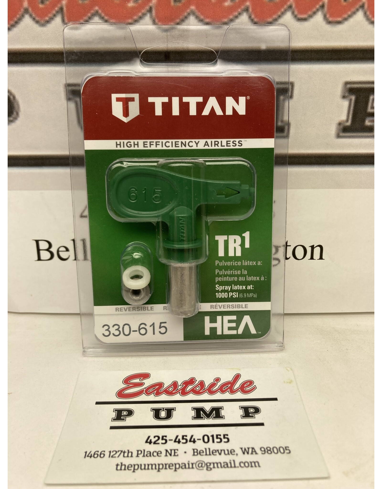 Titan 330-615 TR1 HEA Tip Tip High Efficiency Airless 615 (PROMO ITEM)