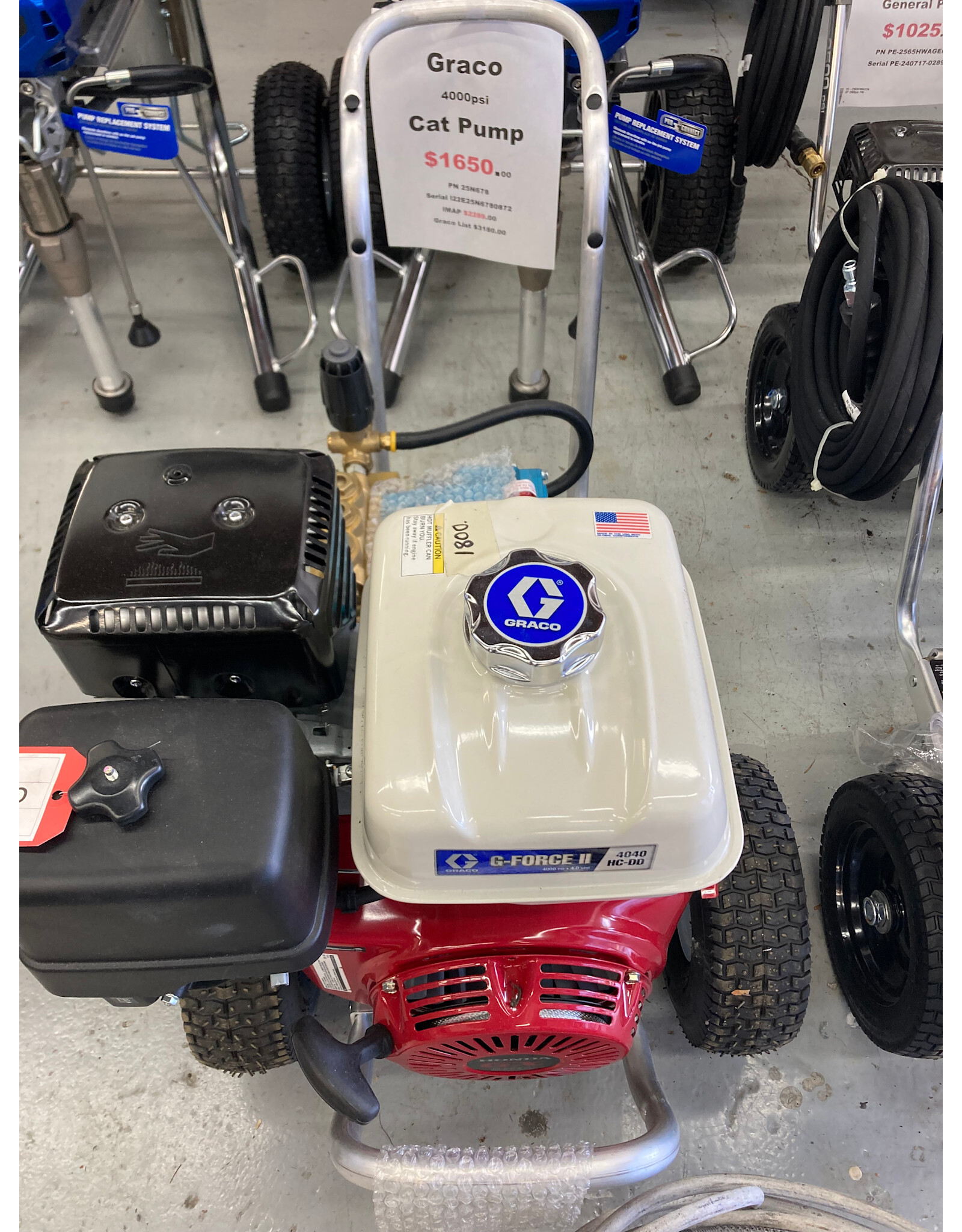 Graco GX390 Graco GX390 CAT Pressure Washers