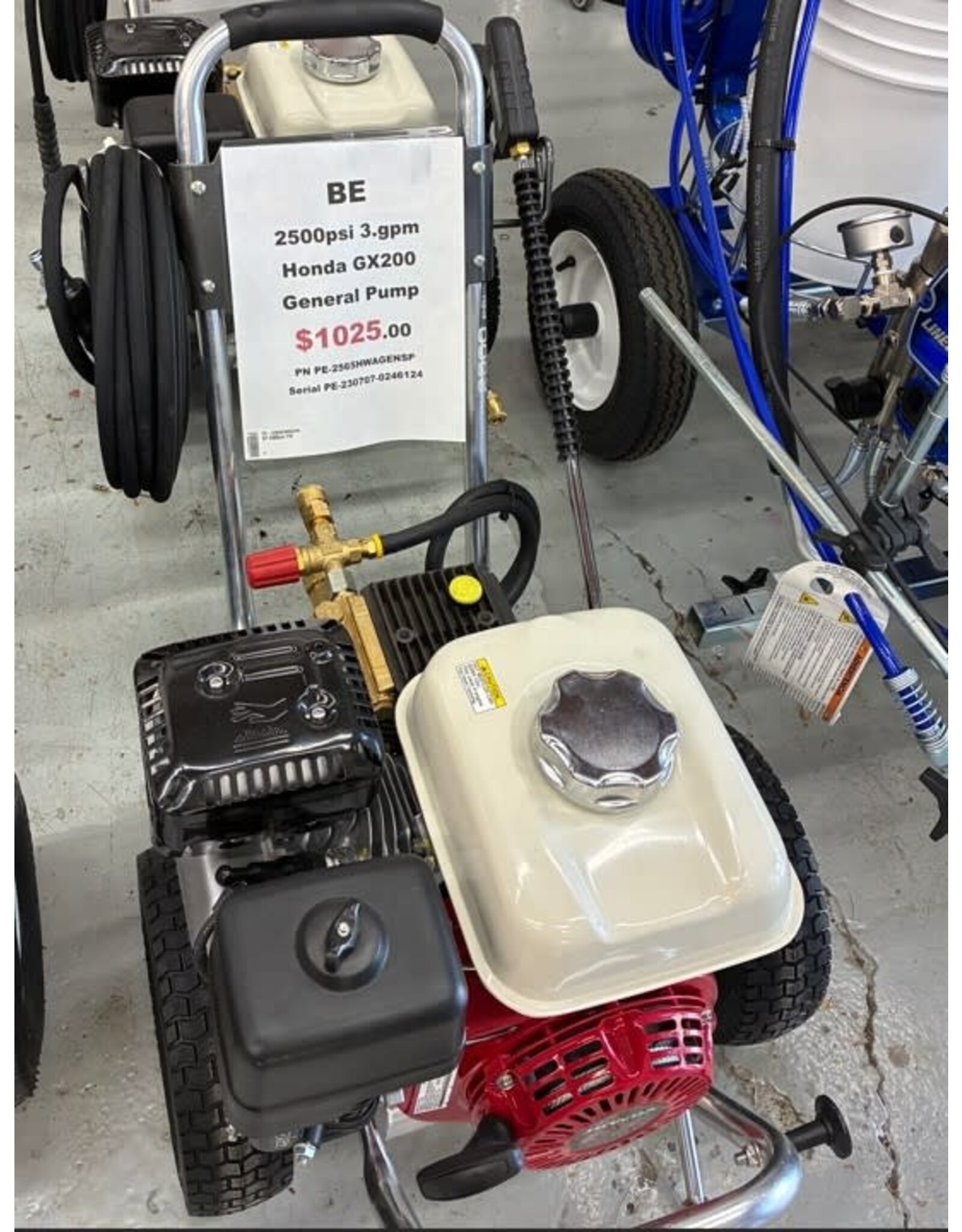 BE BE PE-2565HWAGENSP 2500psi PW