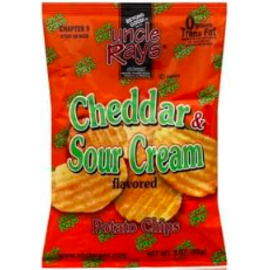 Uncle Ray Chips - Sour Cream N Cheddar