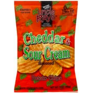 Uncle Ray Chips - Sour Cream N Cheddar