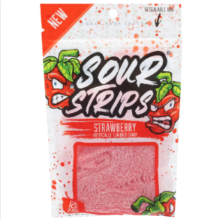 Sour Strips - Strawberry