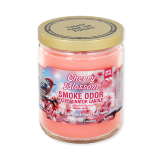 Smoke Odor Smoke Odor Cherry Blossom 13oz Candle