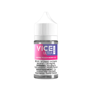 Vice Vice Ultra X Salt - Poppin' Peach Berry Ice 30ml 20mg