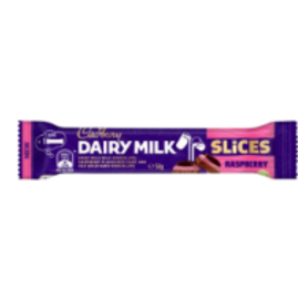 Cadbury Dairy Milk Slices Raspberry Milk Chocolate