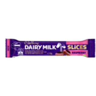 Cadbury Dairy Milk Slices Raspberry Milk Chocolate