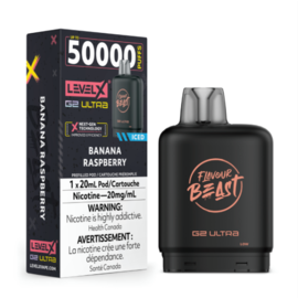 flavour Beast Level X G2 Ultra - Banana Raspberry Ice