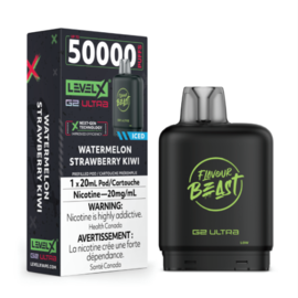 flavour Beast Level X G2 Ultra - Watermelon Strawberry Kiwi Ice