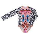 Mini Sandcrabs Beach Tribe L/S Zip 1pc