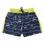 Mini Sandcrabs Shark Mania Mid Length Swim Shorts