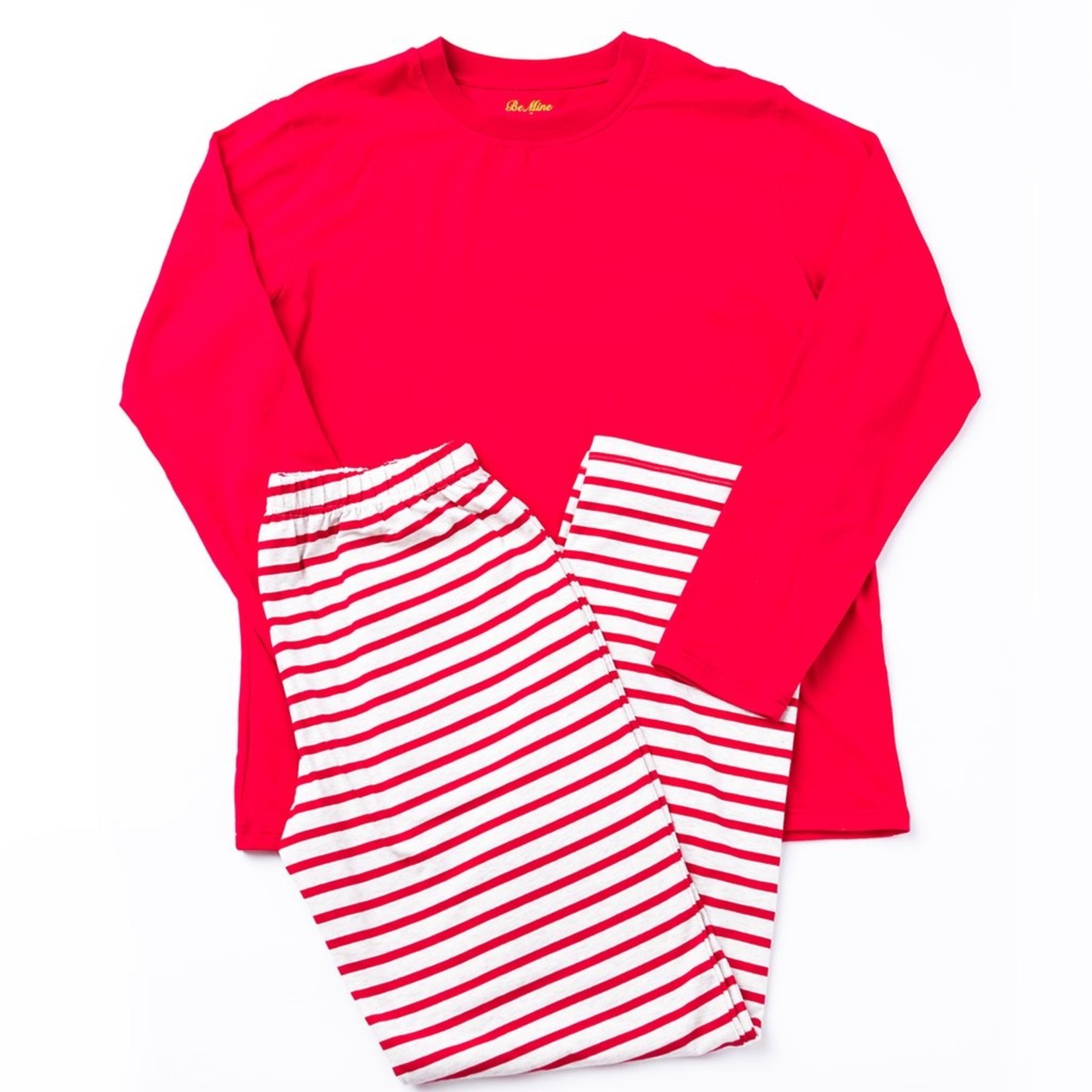 Be Mine Red Stripe Adult Loungewear