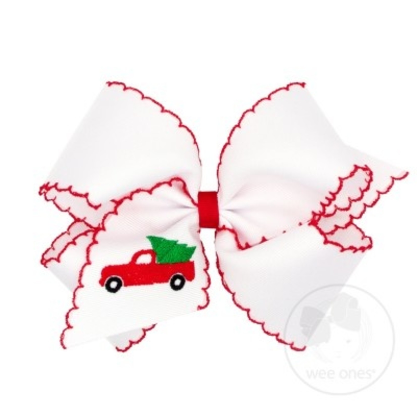 Wee Ones King Xmas Truck Bow