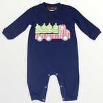 Millie Jay CHRISTmas Tree Truck Romper