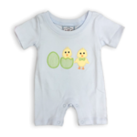 Three Sisters Hatching Chicks Boys Romper