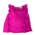 ML Kids Ruffle Top - Fuchsia