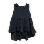 ML Kids Hi-Low Sleeveless Tunic -Black