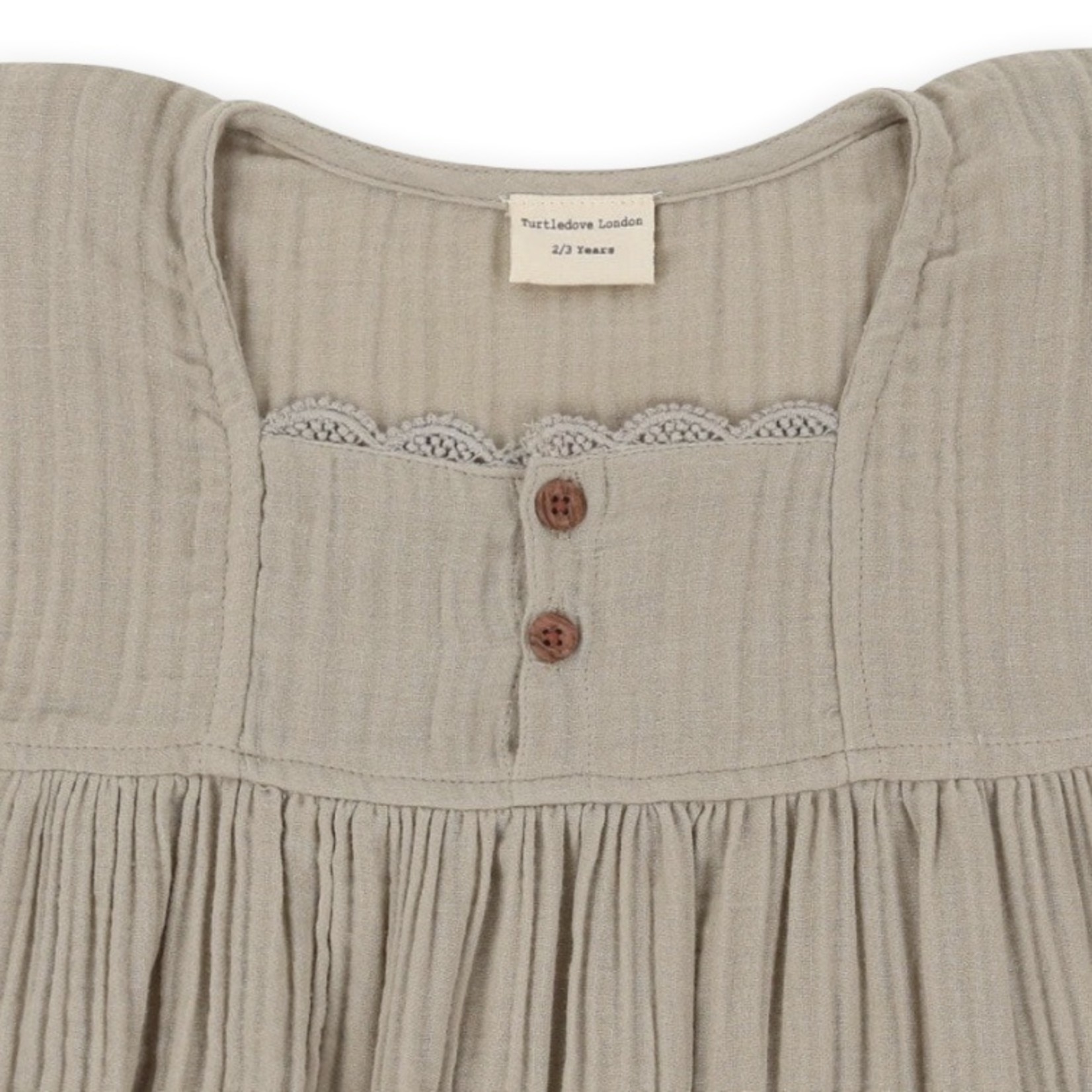 Turtledove London Pumice Gauze Dress #22-372