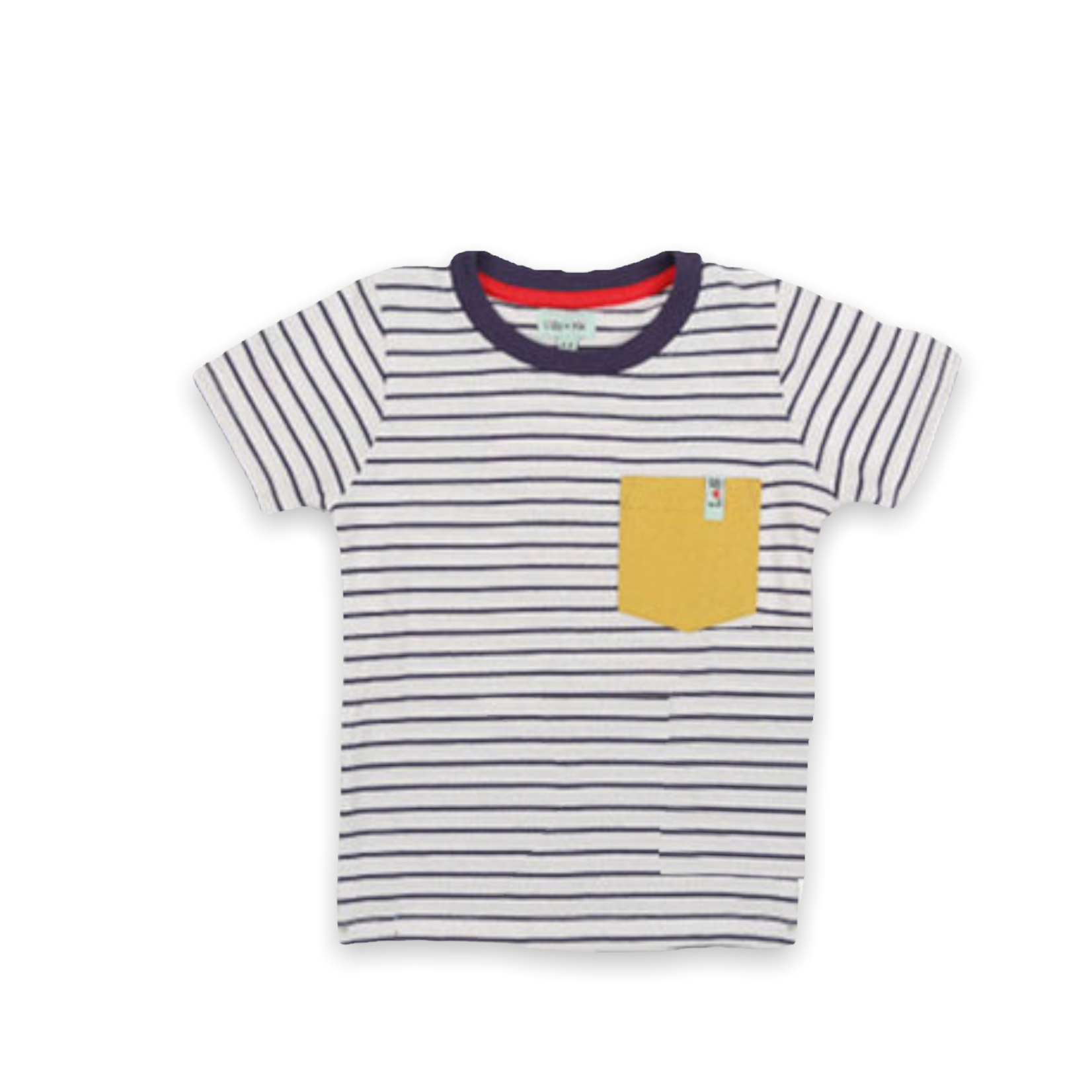 Lilly + Sid Navy Stripe Tee #22-395