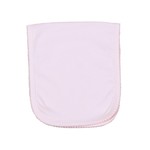 Baby Loren Pink Pima Burp Cloth