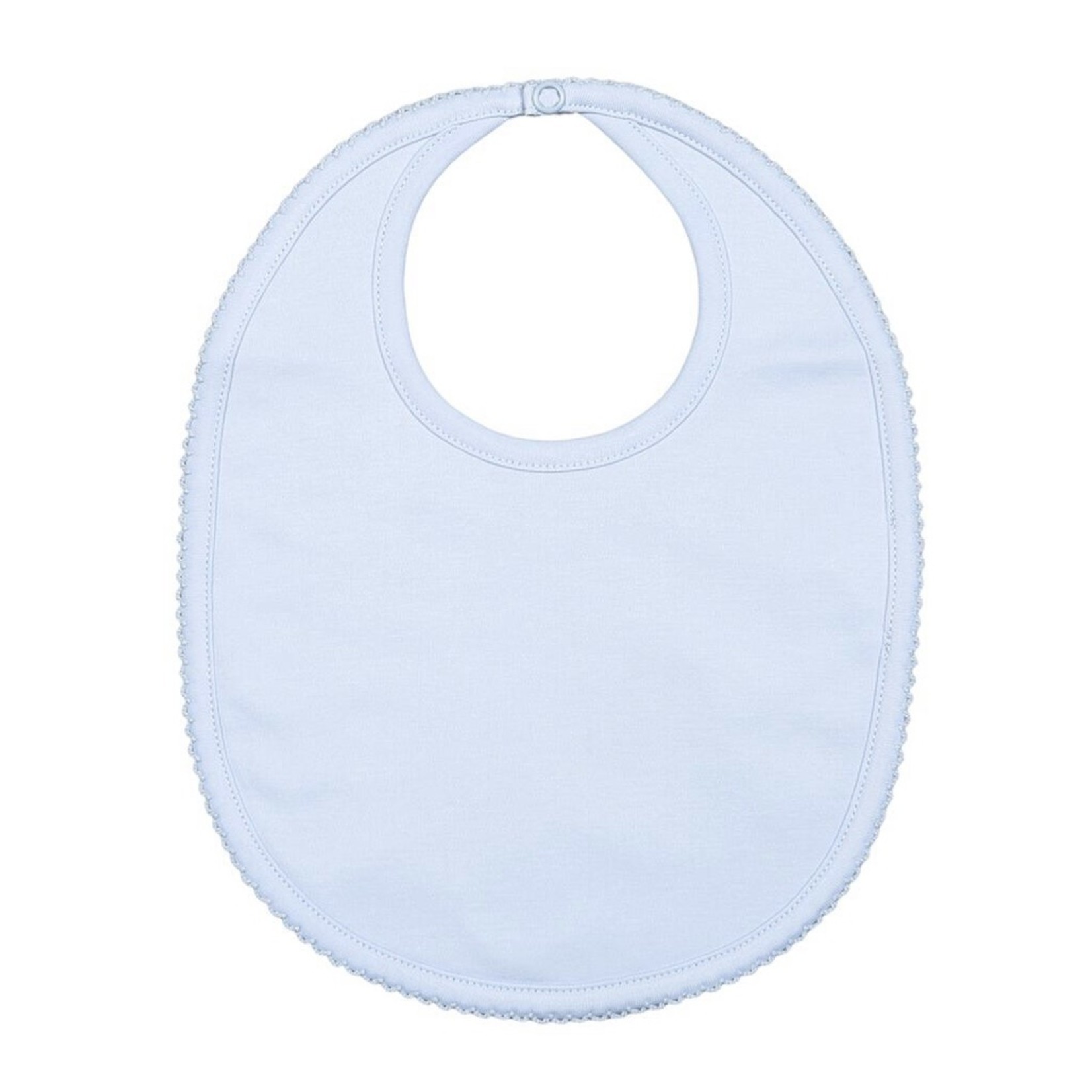 Baby Loren Blue Pima Bib #22-423