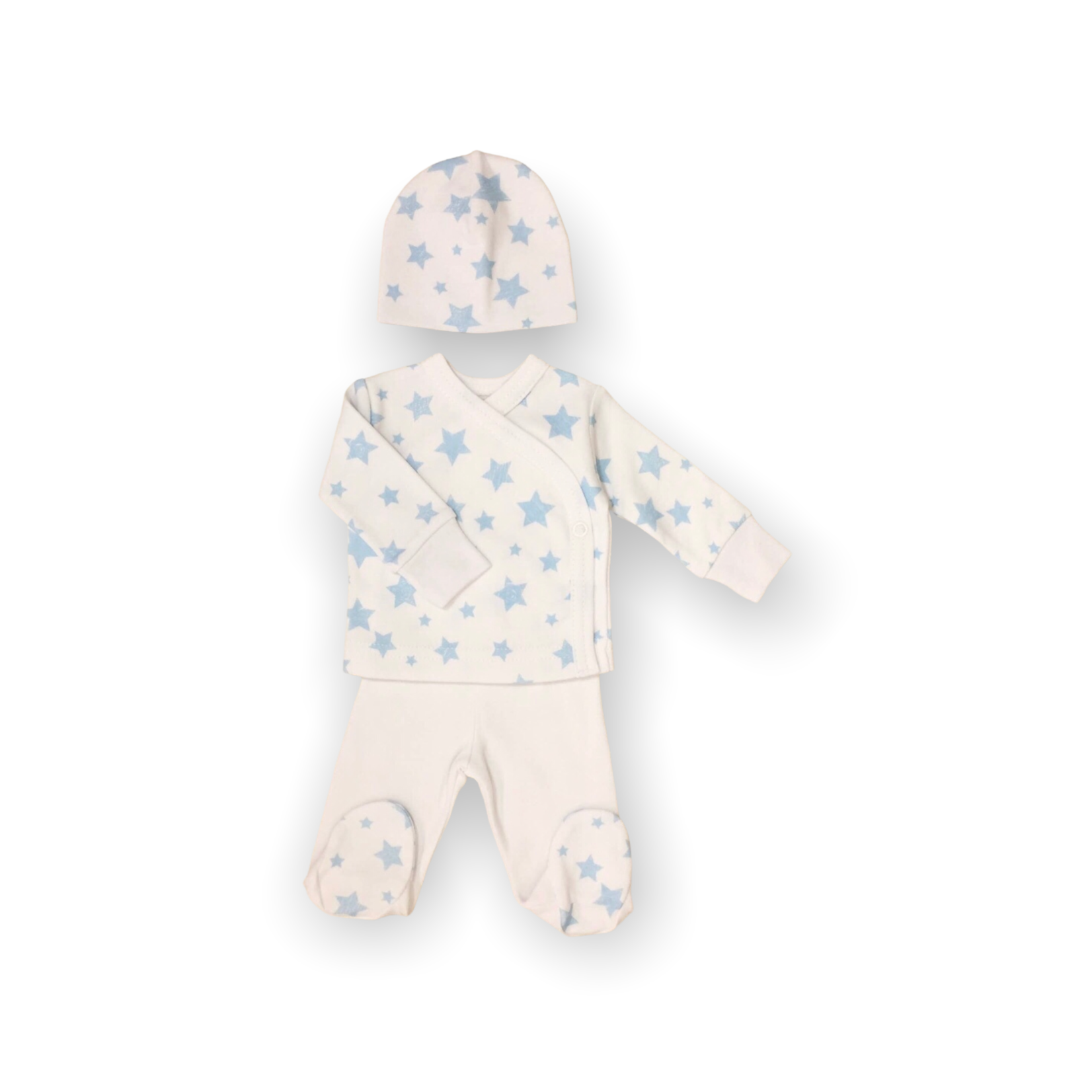 Itty Bitty Baby Preemie Blue Stars Layette Set #22-483