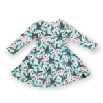 Sweet Bamboo Swirly Girl Dress - Holly