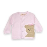 Zubels Pink Bear Cardigan