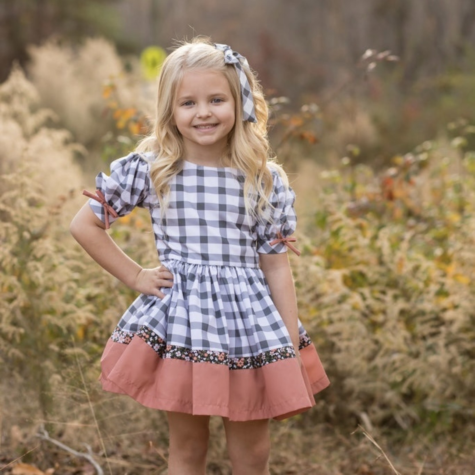 Be Girl Clothing Lola Gingham Dress #22-824