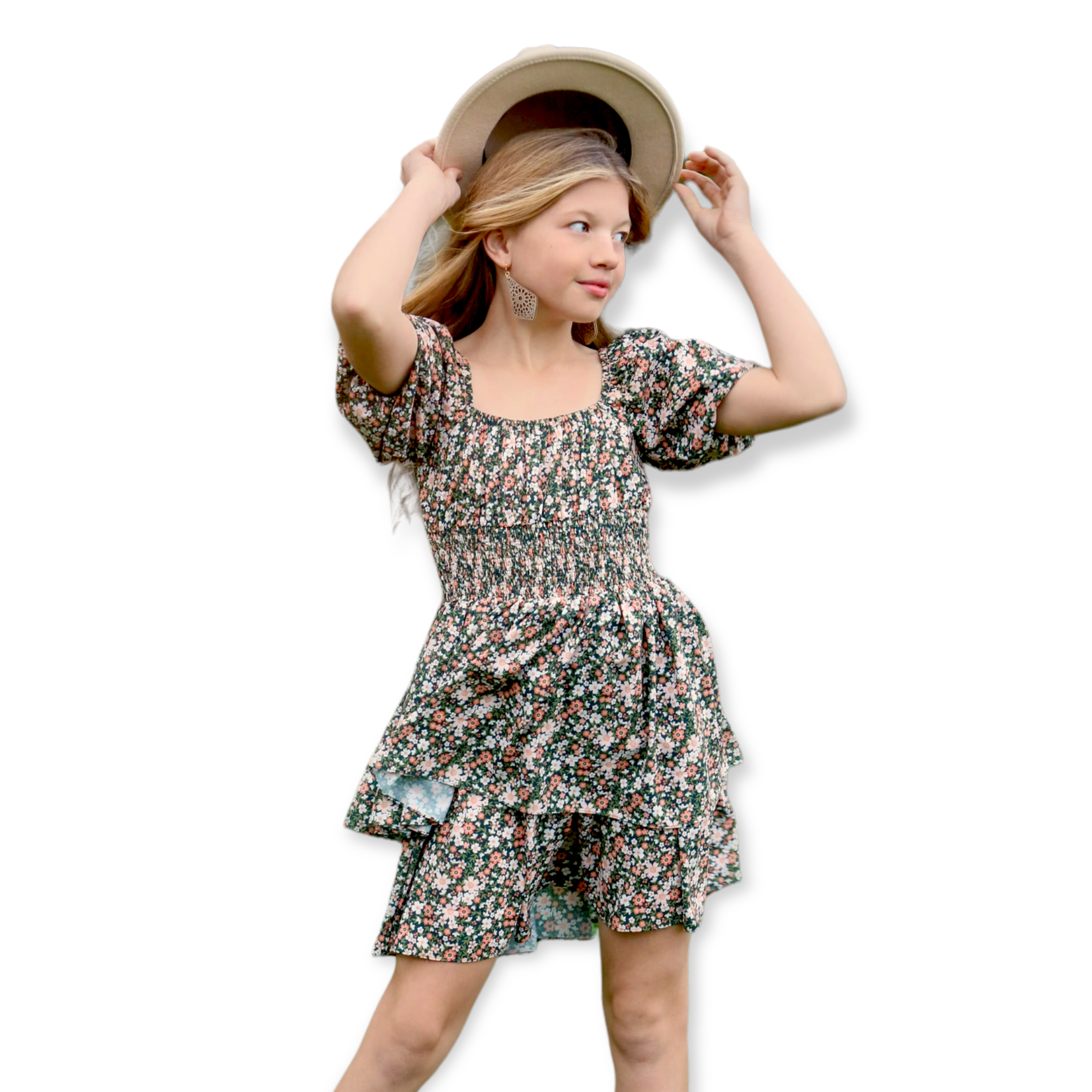 Be Girl Clothing Emerald Girl Dress #22-819