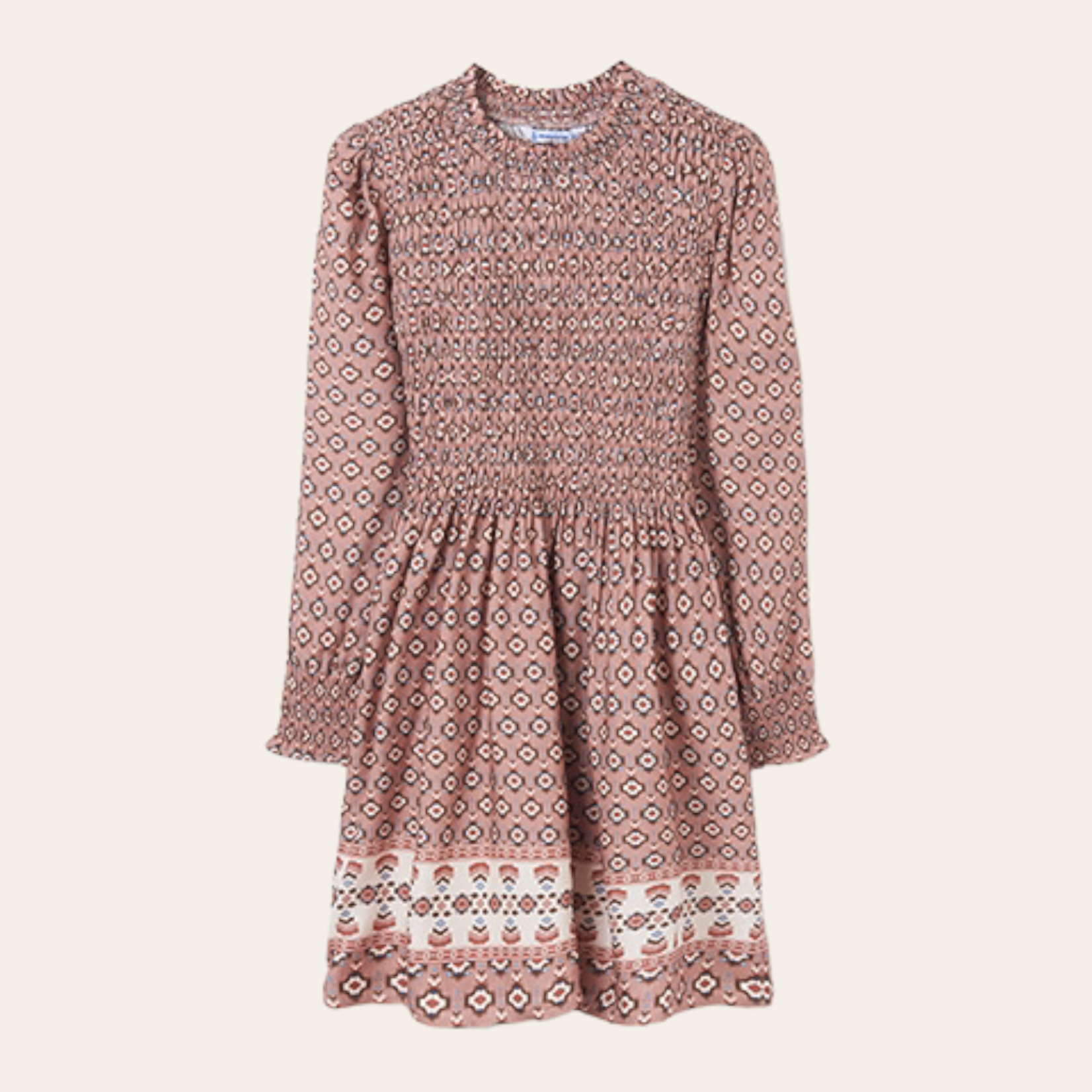 Mayoral Rosy Patterned Dress (Size 8)