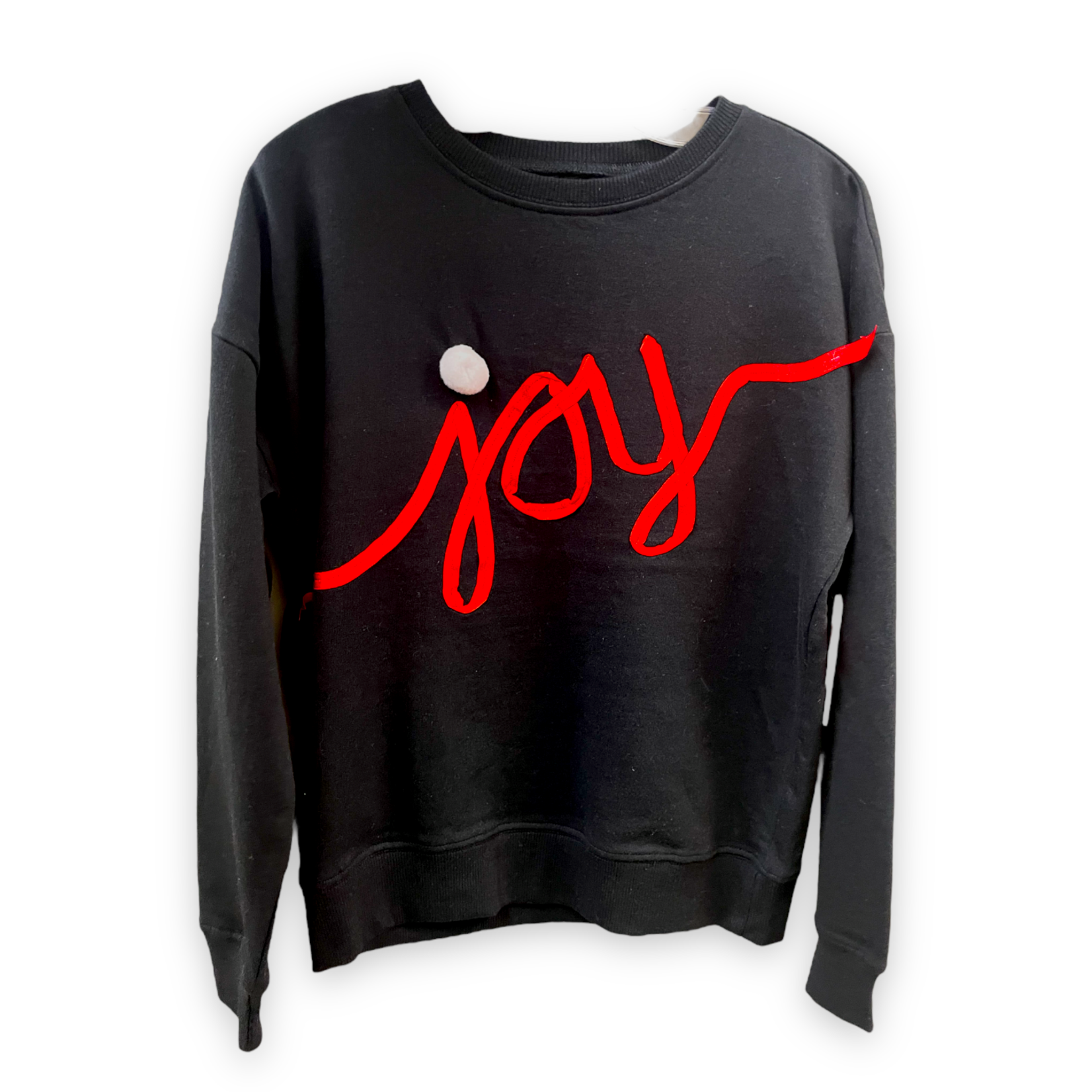 Paper Flower Joy Ribbon Crewneck - Size 14