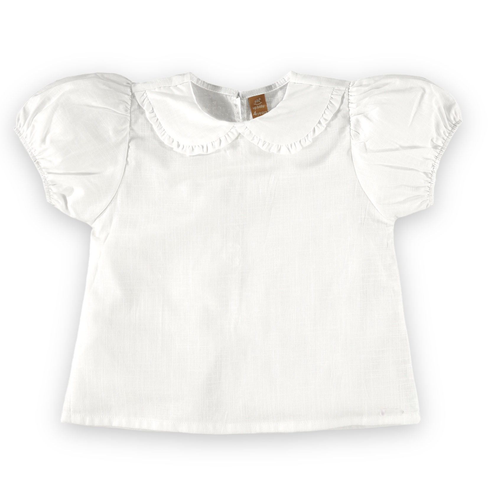 Up Baby Woven Blouse & Linen Short (Size 2T)