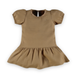 Up Baby Light Brown Linen Dress