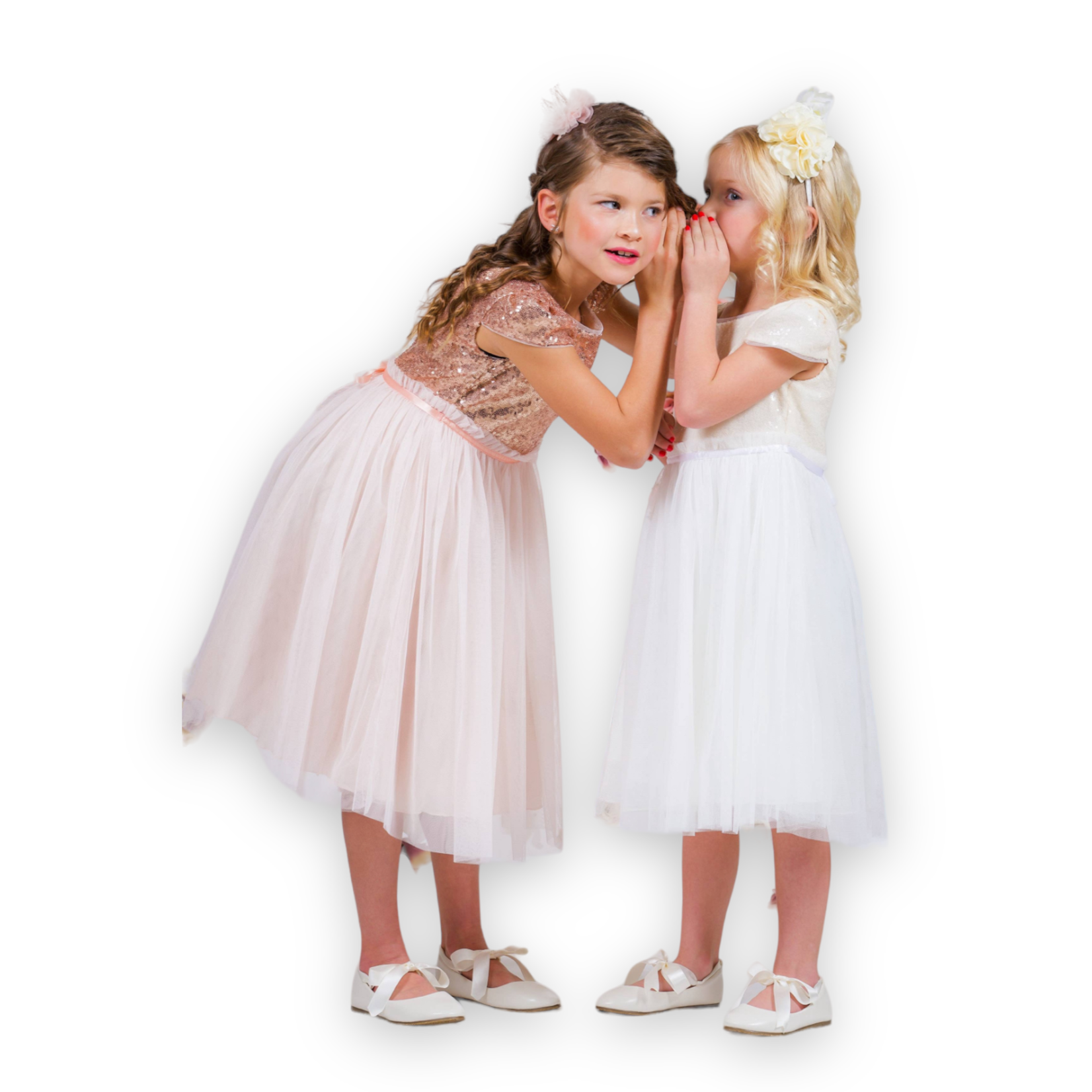 Sequin Mesh Pleated Dress  (Blush Pink) Size 10