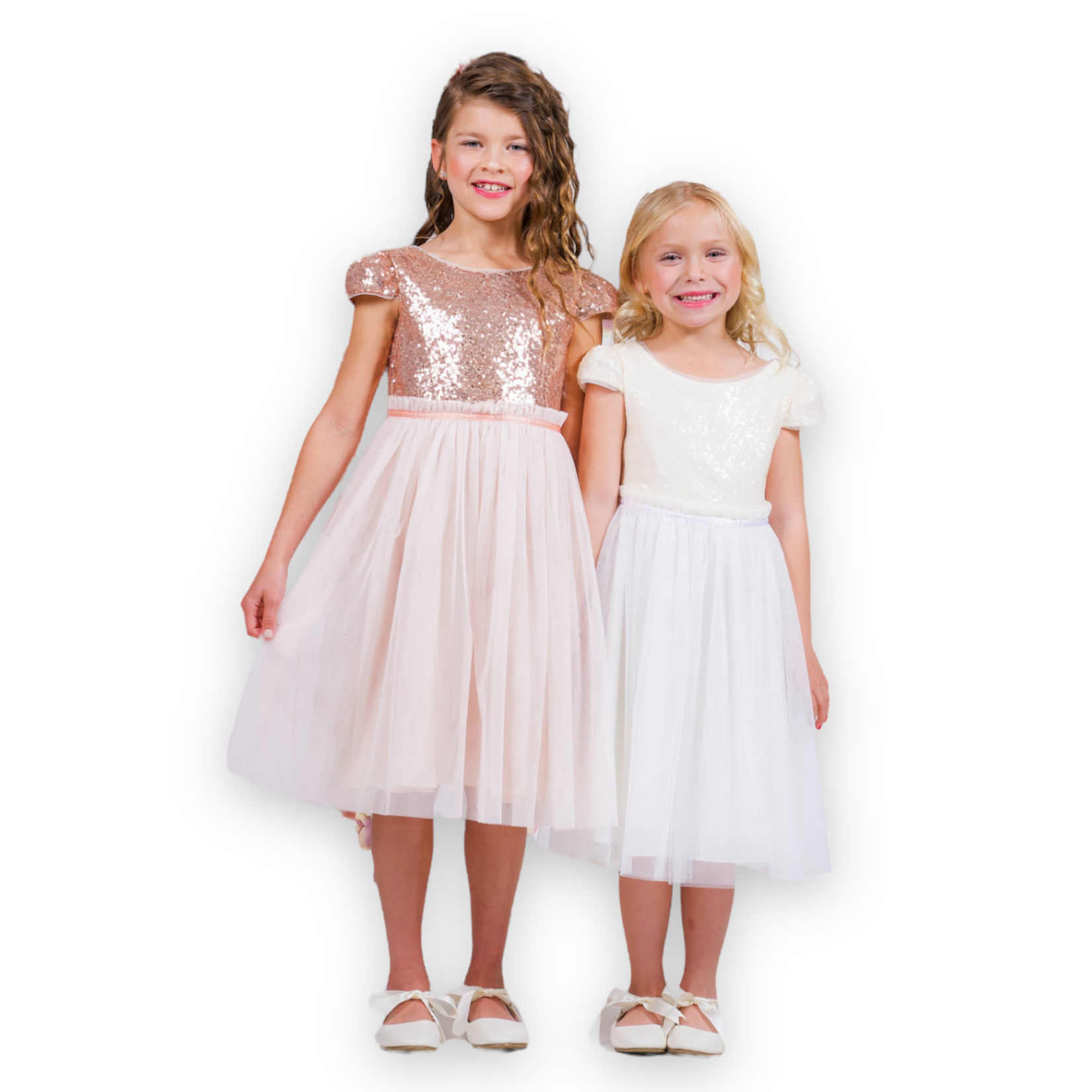 Sequin Mesh Pleated Dress  (Blush Pink) Size 10