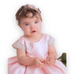 Elsie's Baby Dress  Pink