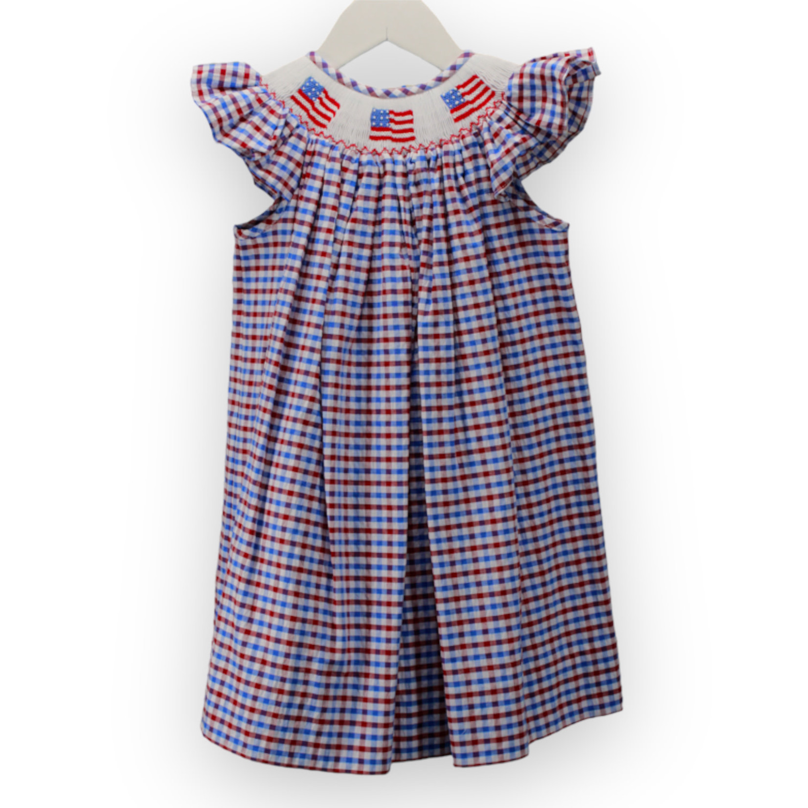 Charming Little One USA Smocked Dress (Size 5)