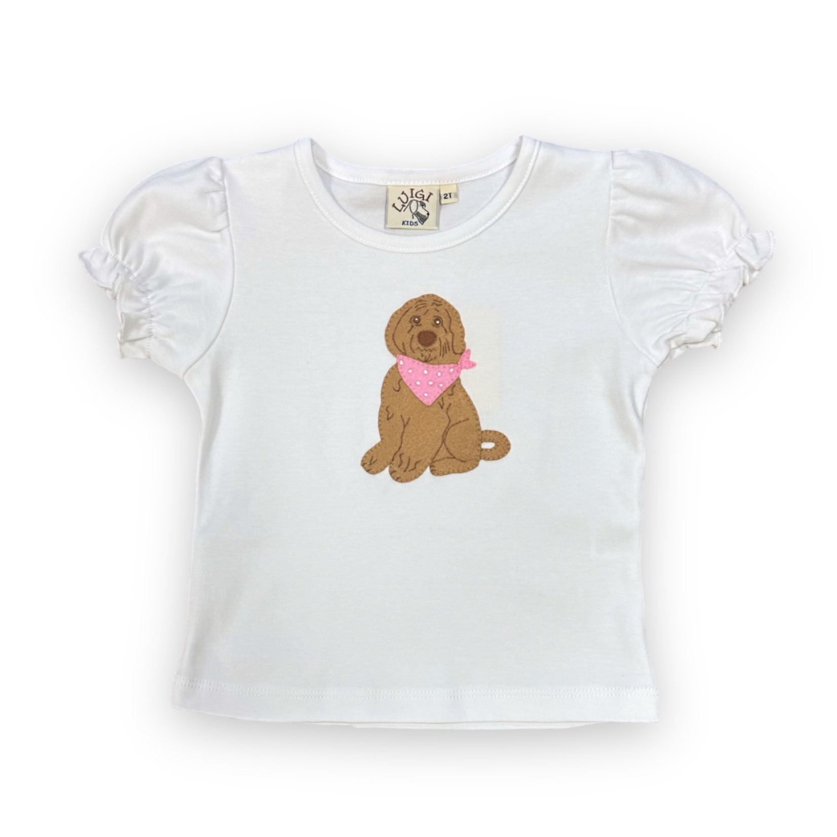 Luigi Kids Pink Goldendoodle Top