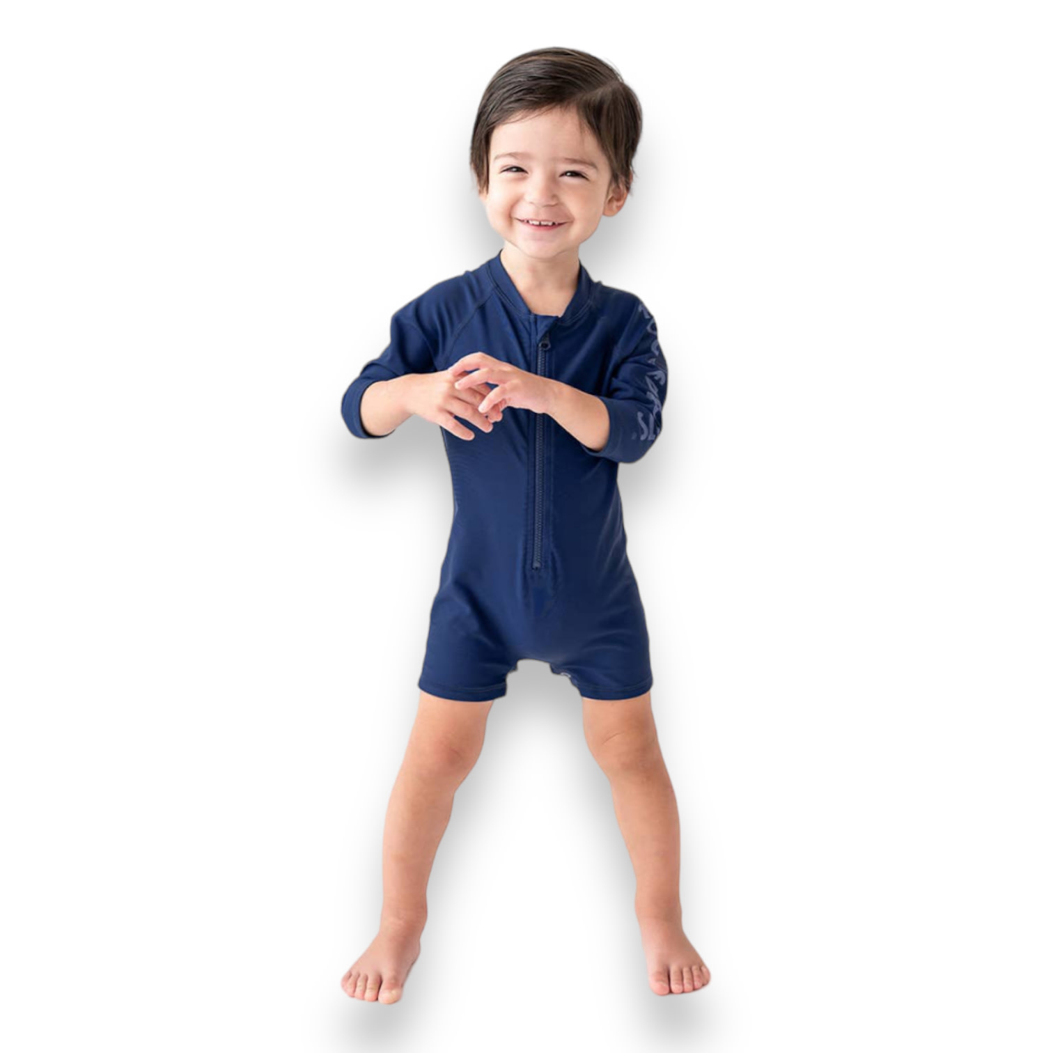 Ruggedbutts Boys Long Sleeve One Piece Rash Guard | Down By The Bay