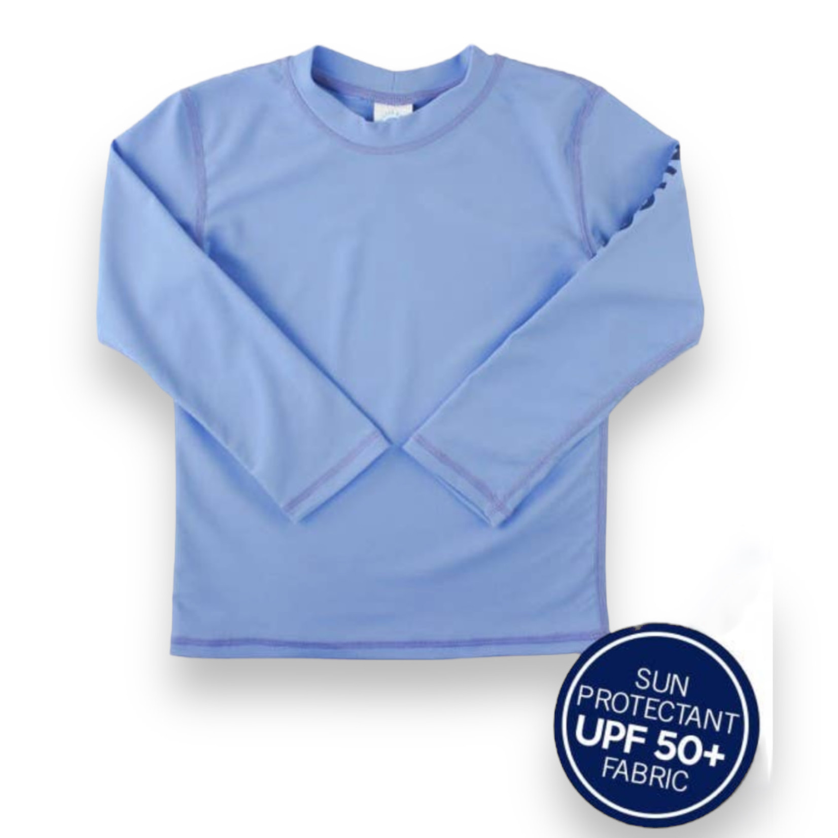Rugged Butts Cornflower Blue Long Sleeve Rash Guard