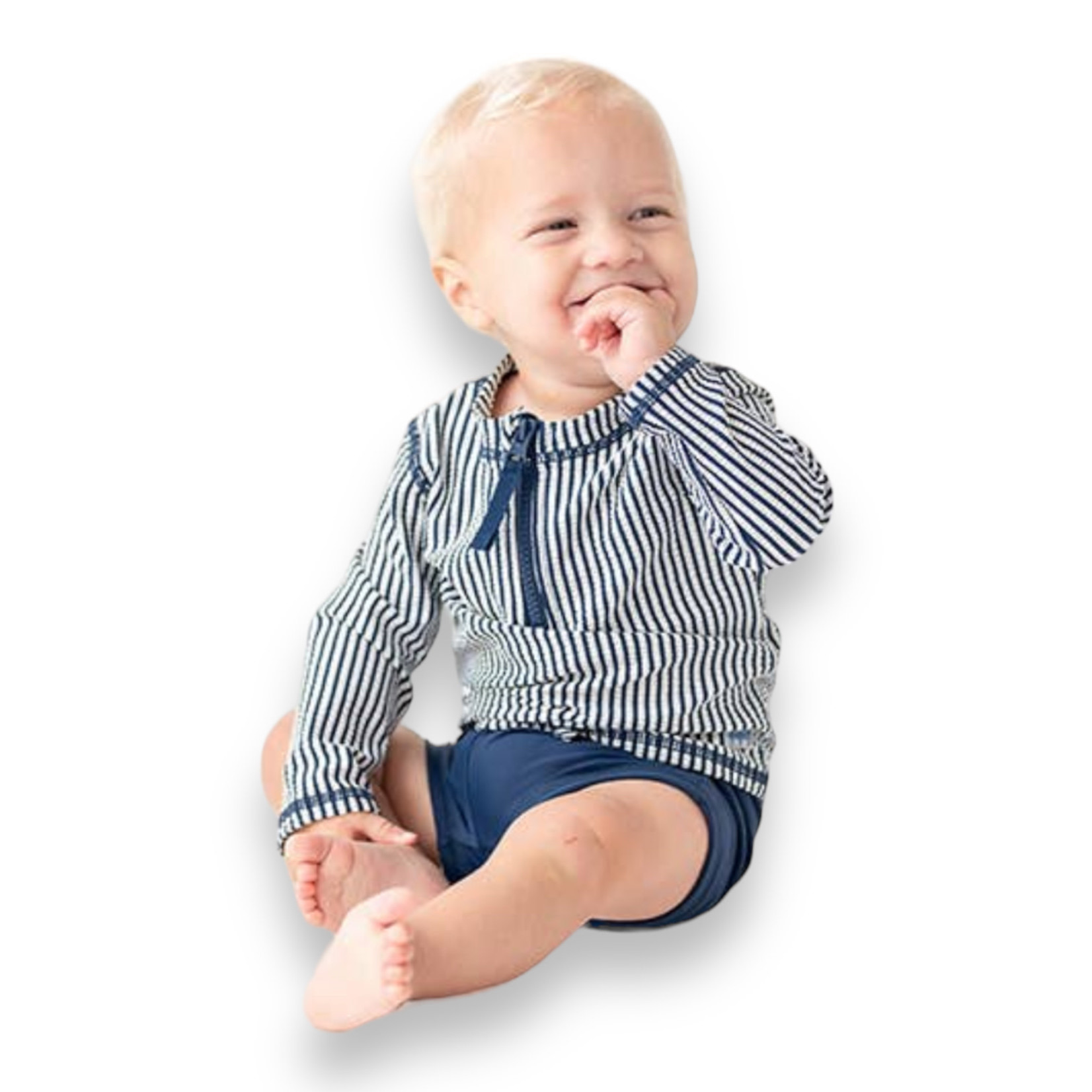 Rugged Butts Navy Swim Shorties
