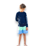 Rugged Butts Navy Long Sleeve Rash Guard