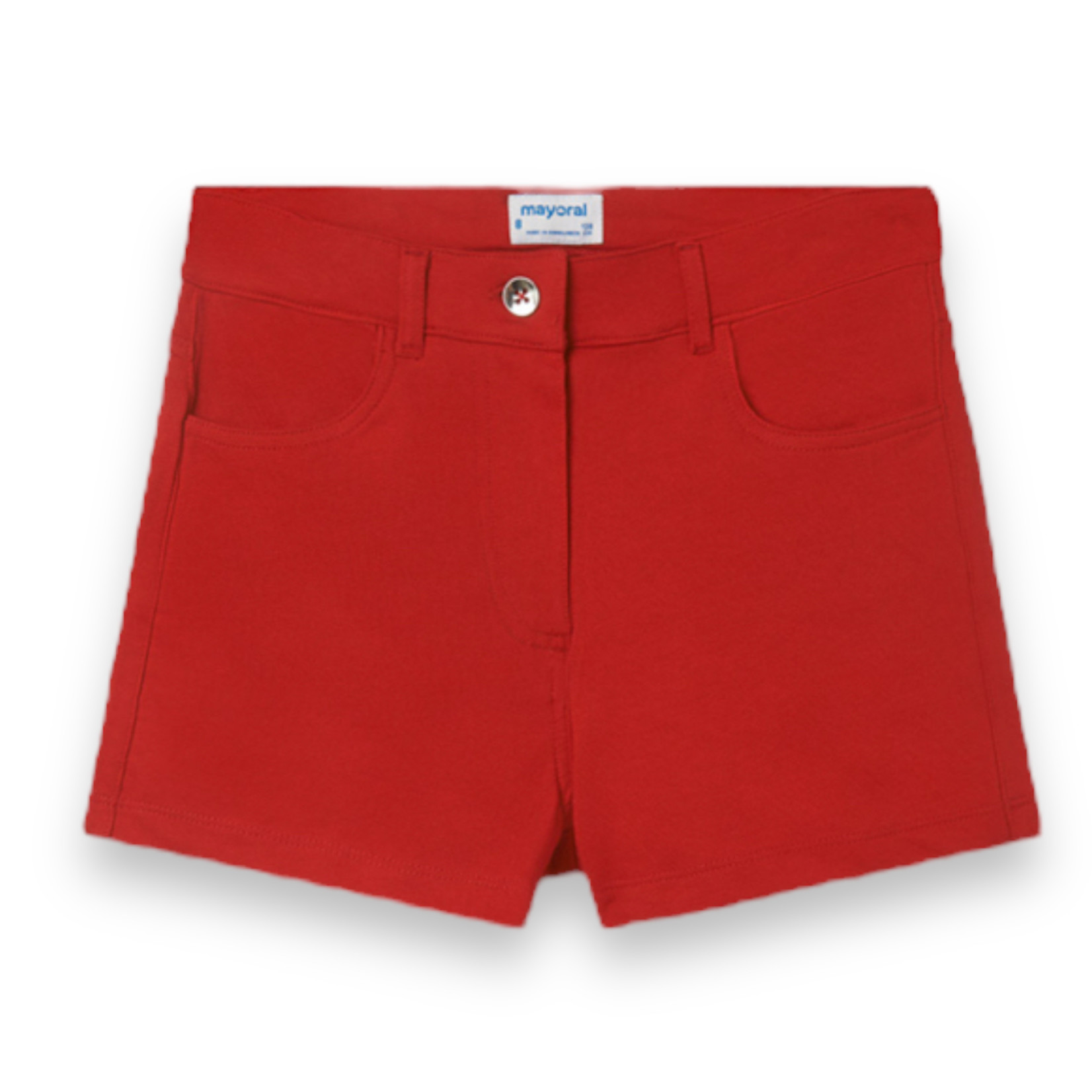 Mayoral Red Cotton Short