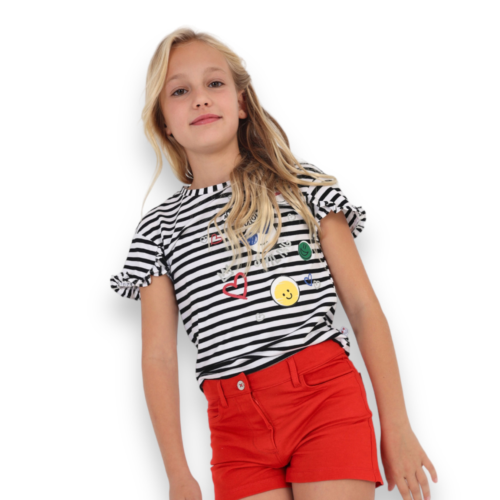 Mayoral Red Cotton Short