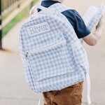 Blue Gingham Backpack