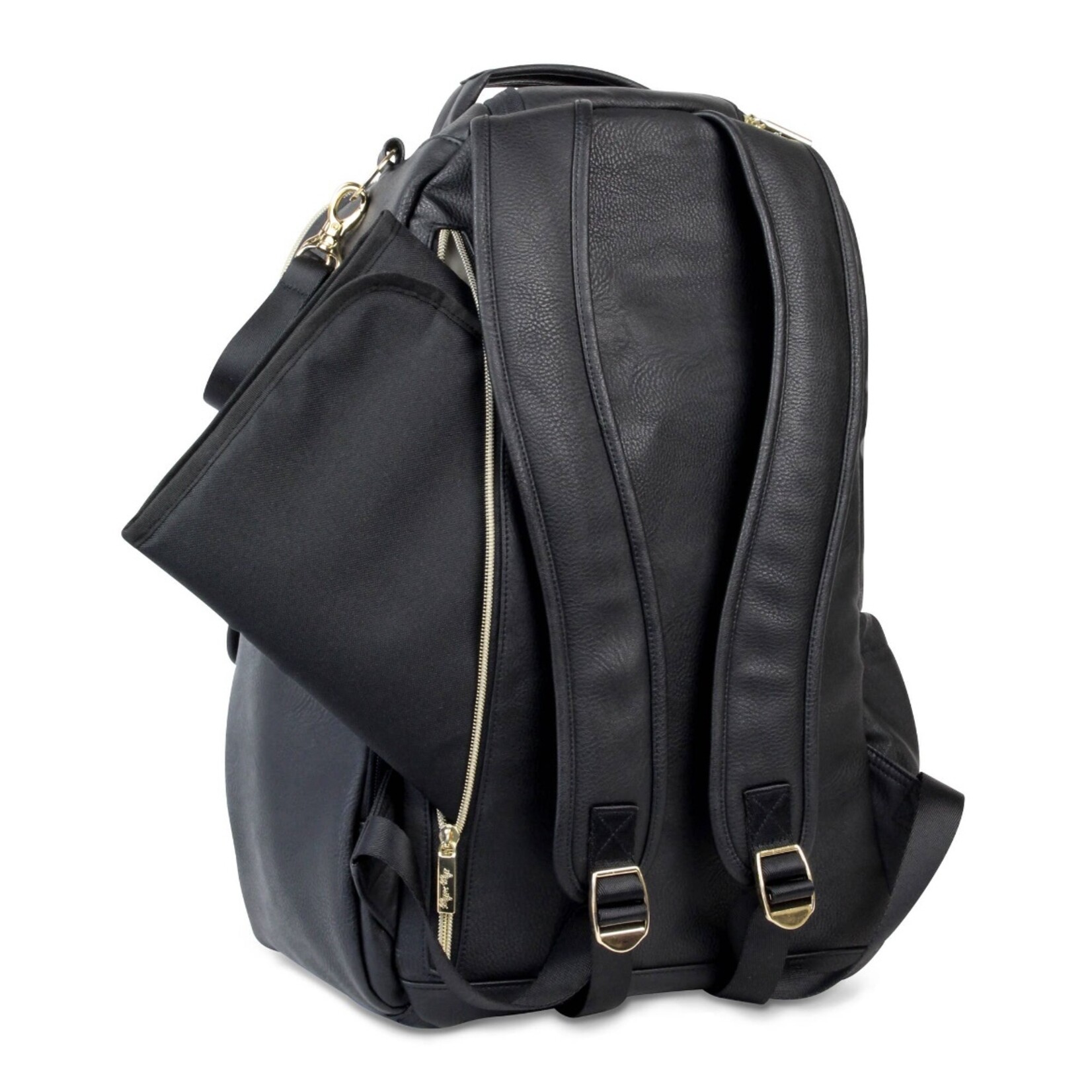 Itzy Ritzy Jetsetter Black Boss Diaper Bag Backpack