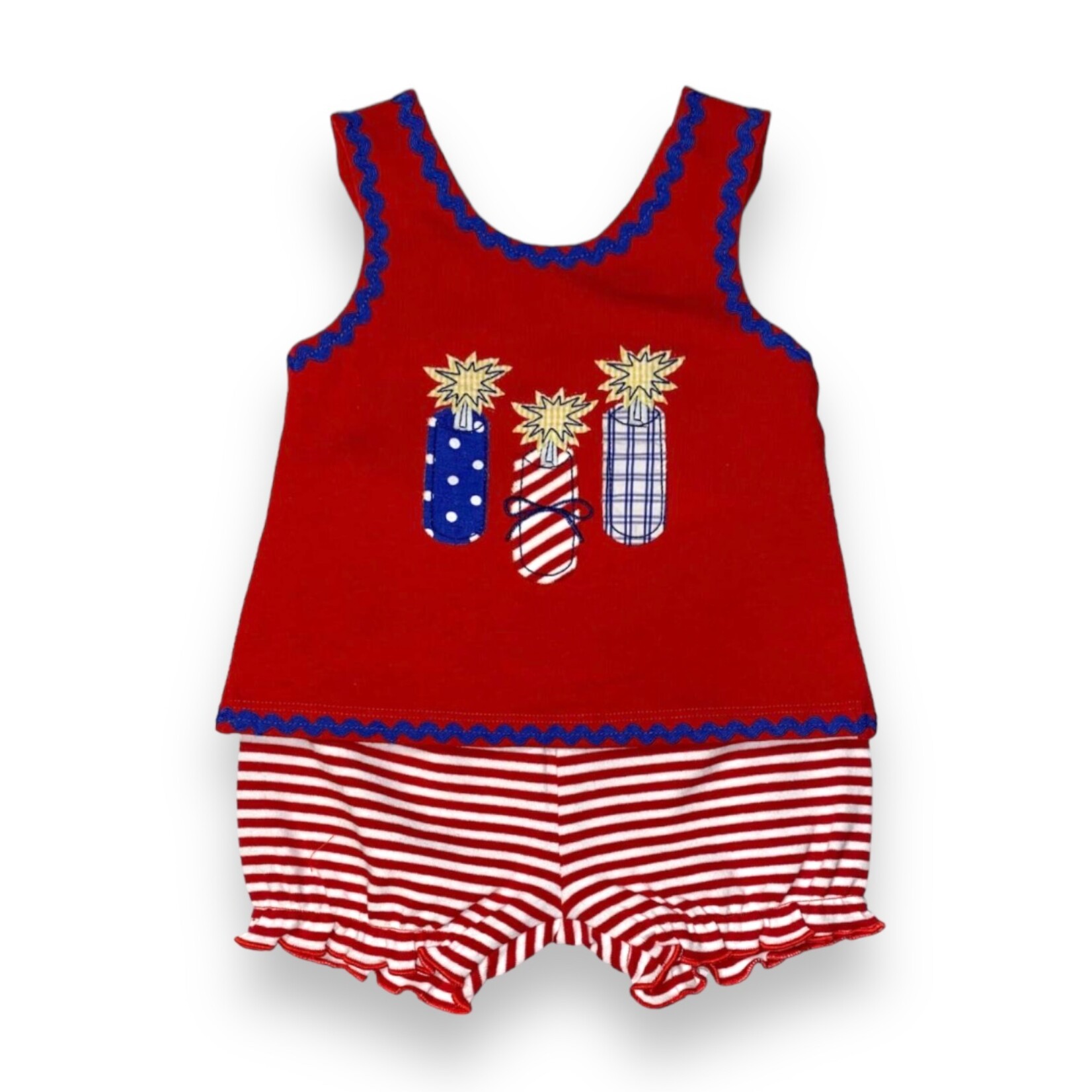 Three Sisters Fireworks Girl Bloomer Set