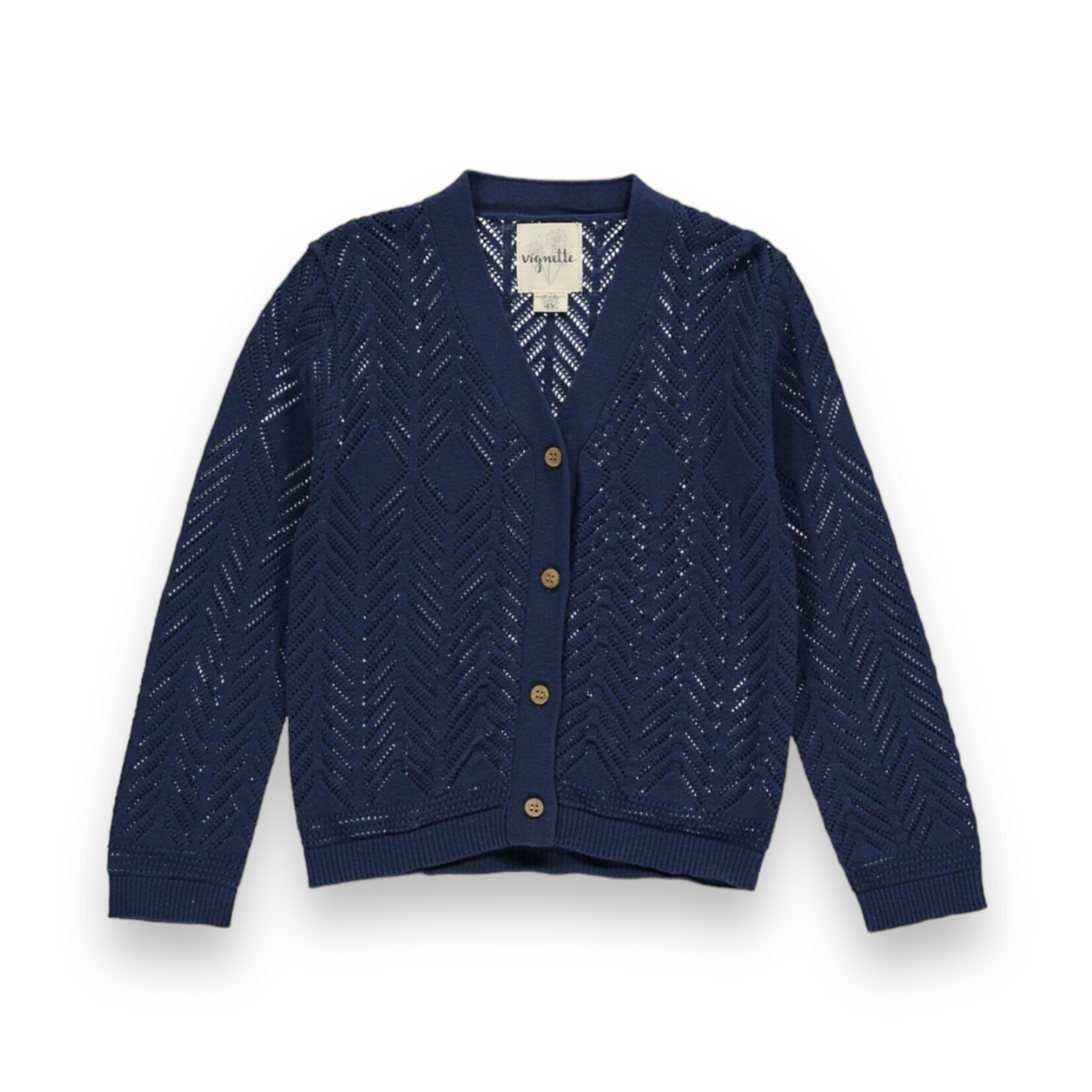 Vignette Navy Kenzie Cardigan